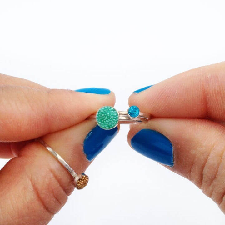 Make Beaded Stackable Rings