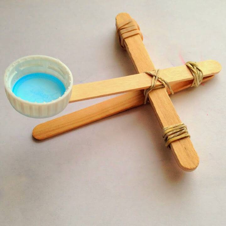 Make Popsicle Stick Catapult for Your Kids