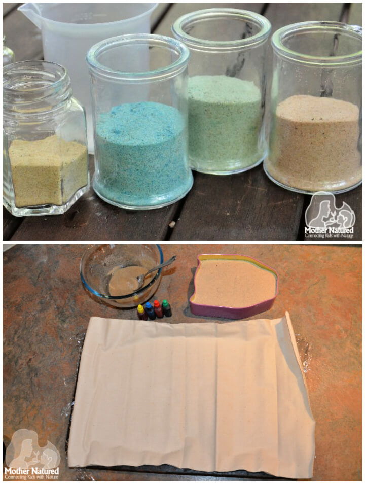 How to Make Colored Sand at Home