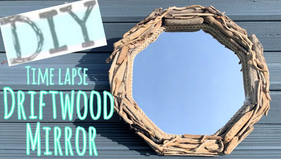 Make Your Own Driftwood Mirror