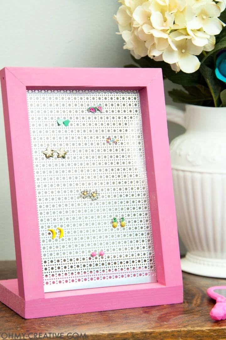 Make Your Own Earring Display Tray