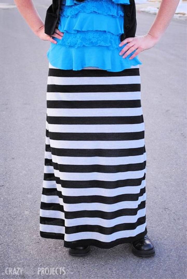 Make Yourself a Fun Maxi Skirt