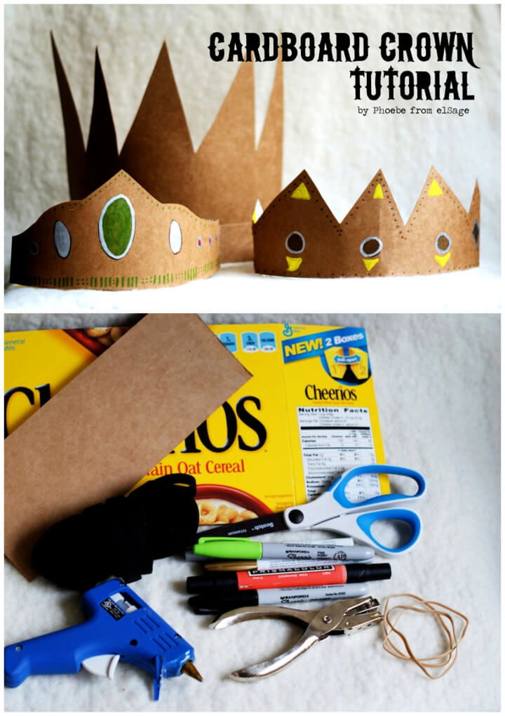 Make a Cardboard Crown Kids Craft