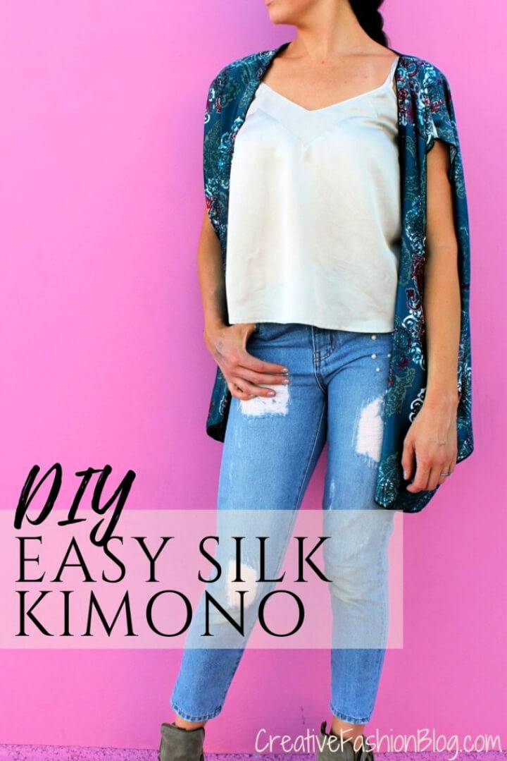 Make a Kimono In 3 Simple Steps