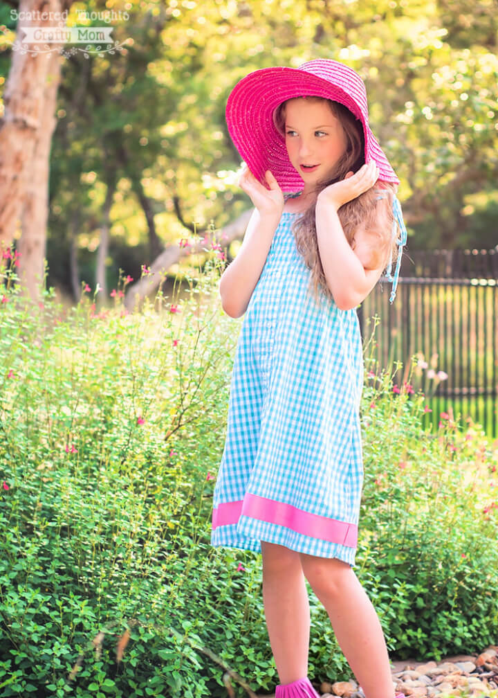 Make a Shirred Sundress from a Man’s Dress Shirt