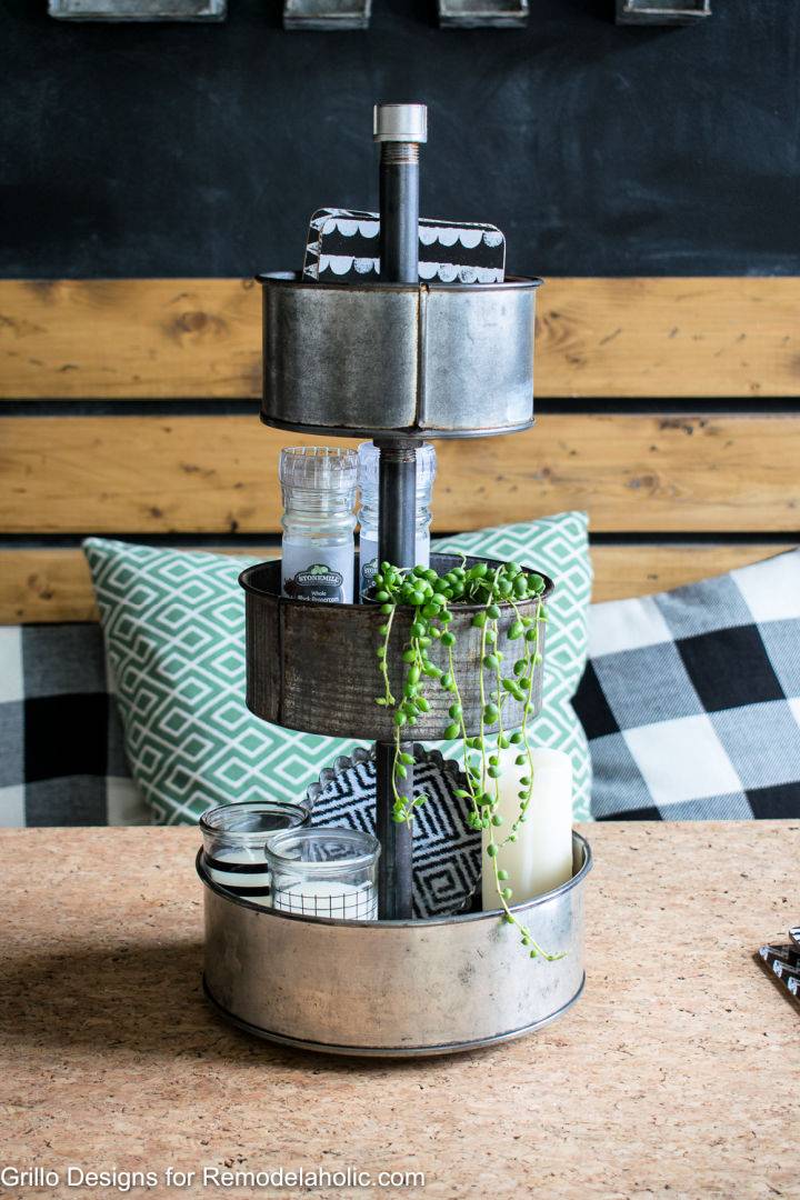 Make a Three Tiered Stand From Baking Tins
