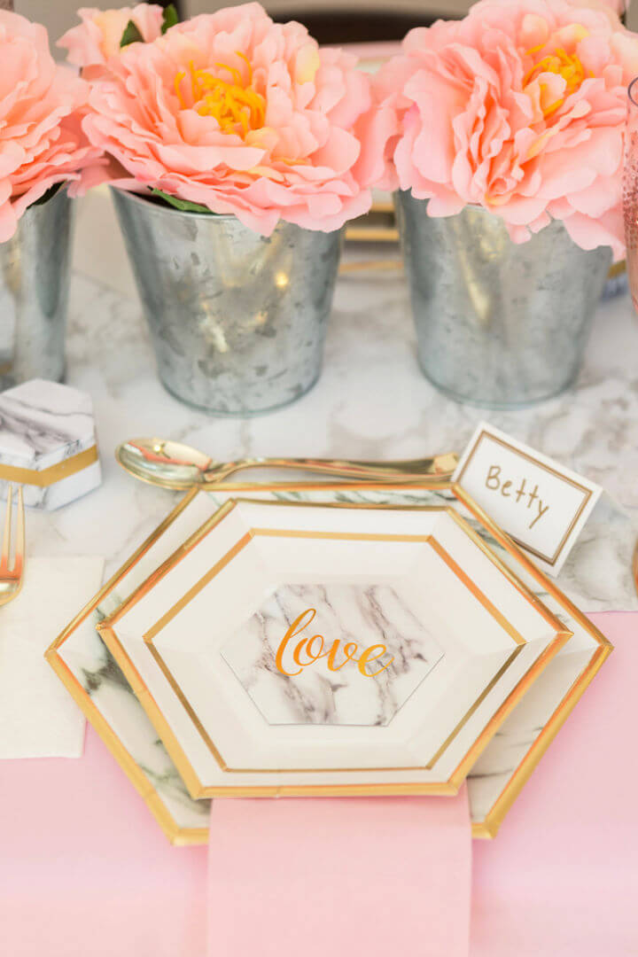 Marble and Blush Wedding Inspiration