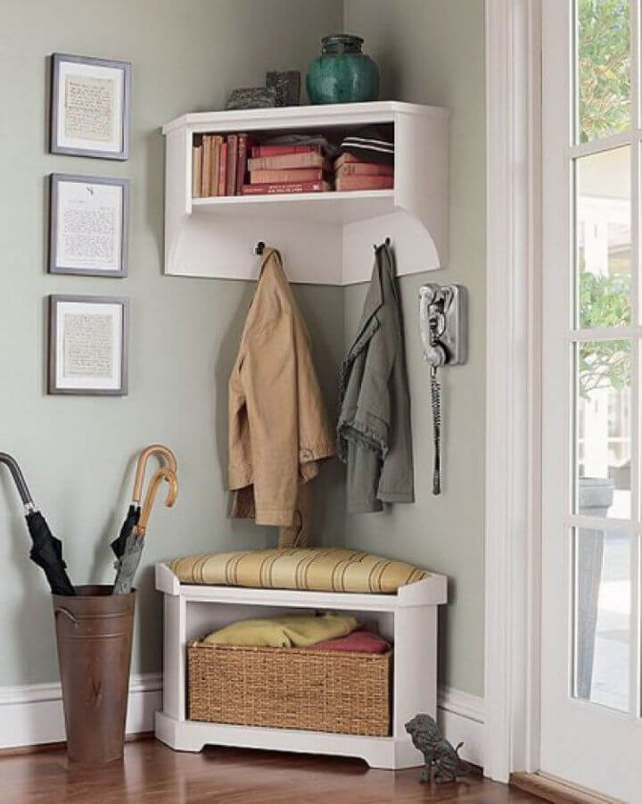 30 Unique Small Entryway Ideas That Are Easy To DIY DIY Crafts