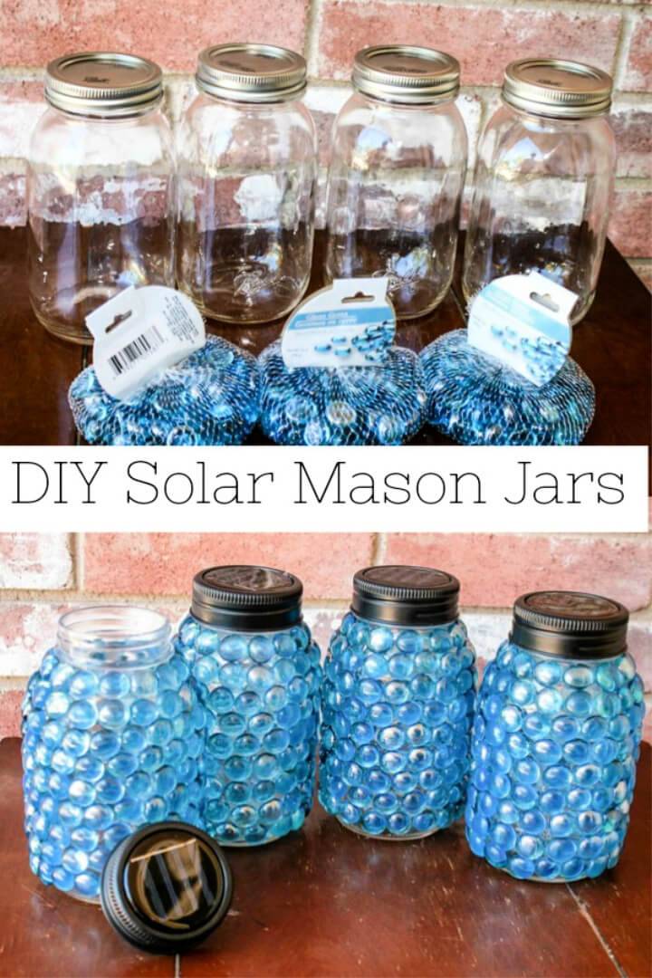 Outdoor Mason Jar Solar Lights