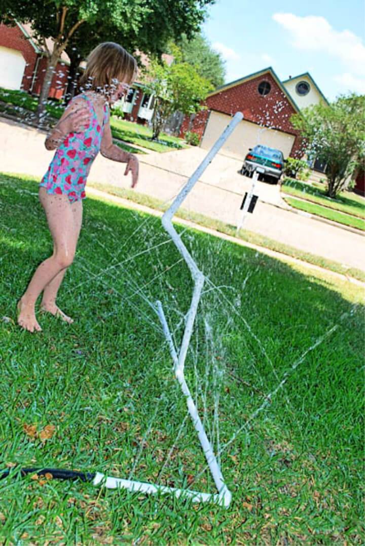 Make Your Own PVC Sprinkler for Kids