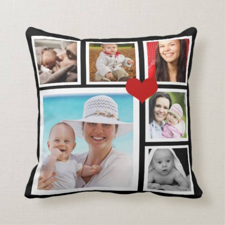 Photo Collage Pillow