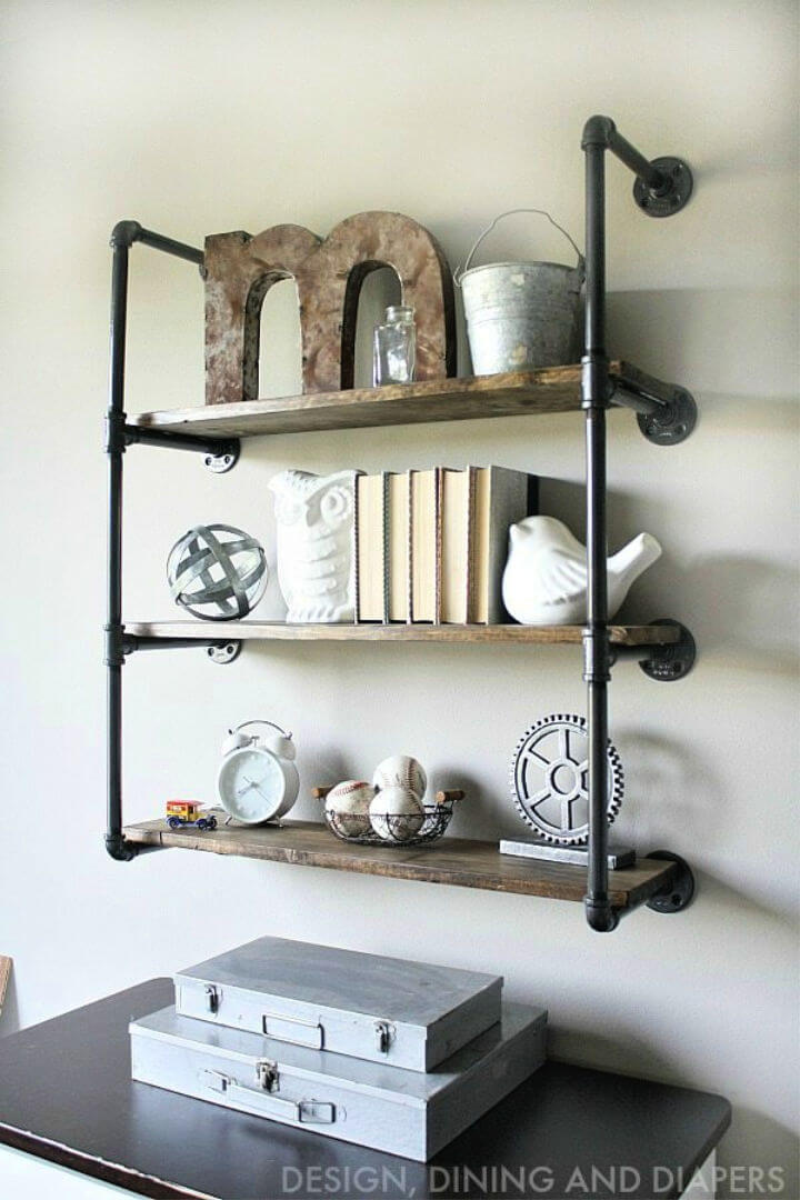 Best Way to Make Black Iron Pipe Shelves