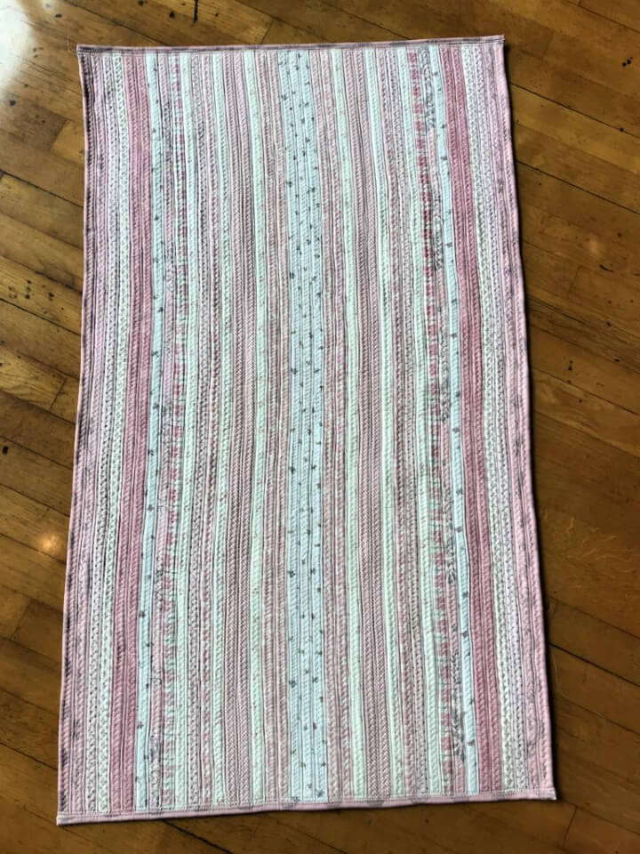 Sew Your Own Rectangle Jelly Roll Rug