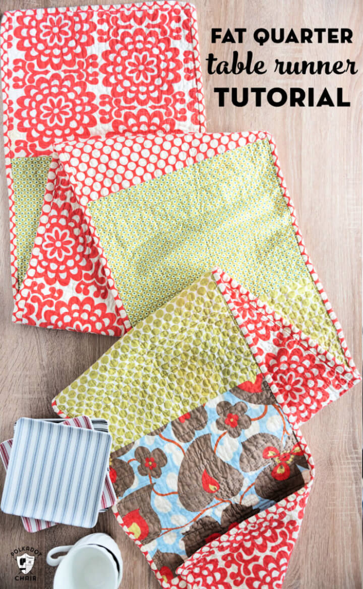 20 Free Table Runner Patterns to Sew and Quilt - DIY Crafts