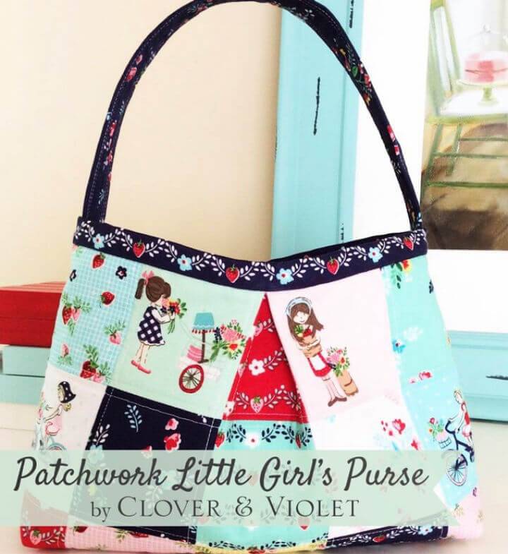 Sew a Patchwork Little Girl’s Purse