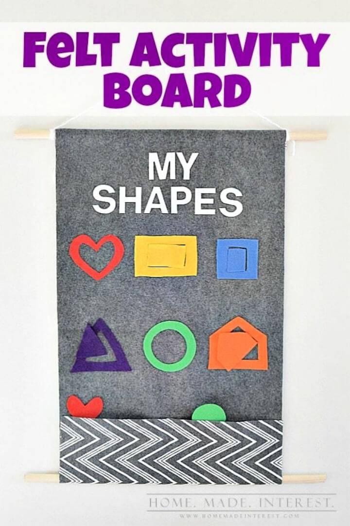 Simple DIY Felt Activity Board