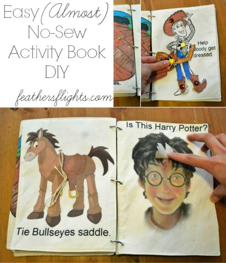 Simple DIY Quiet Book for Children