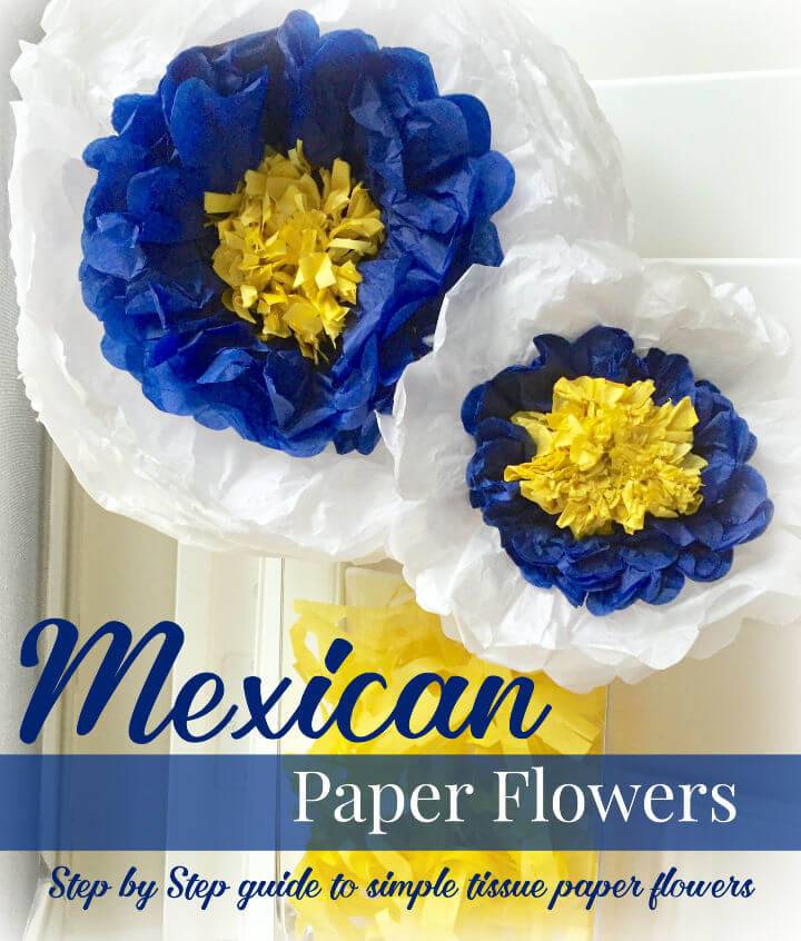 Simple DIY Tissue Paper Flowers