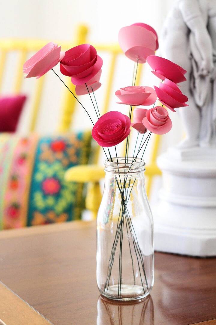 How to Make Construction Paper Rose