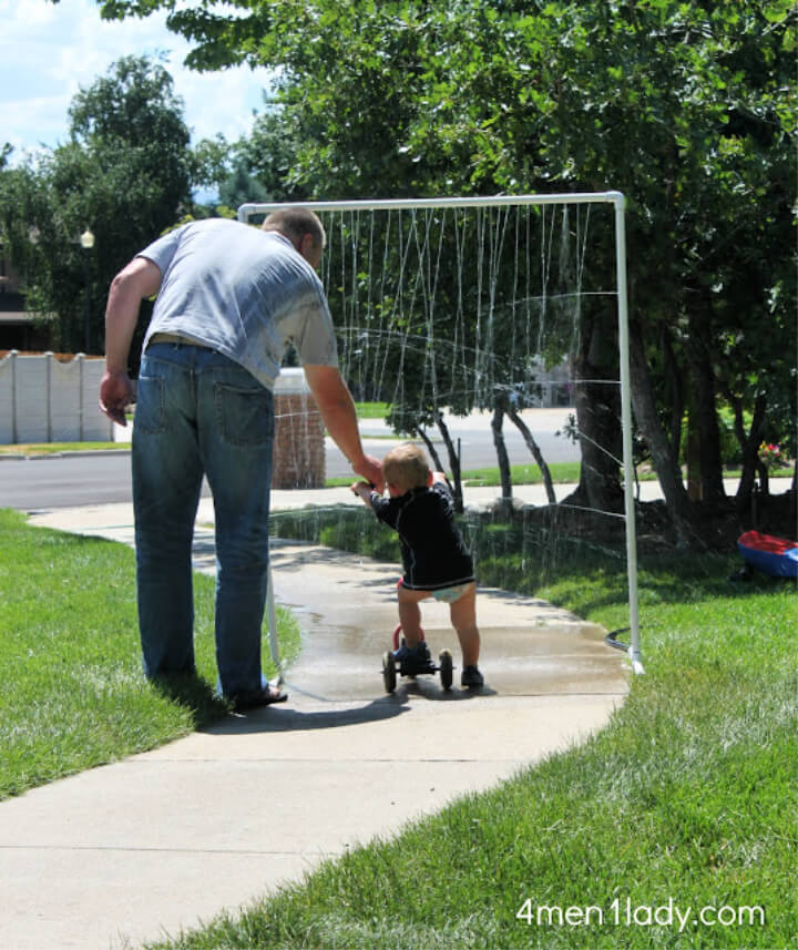 Sprinkler Out of PVC Pipe