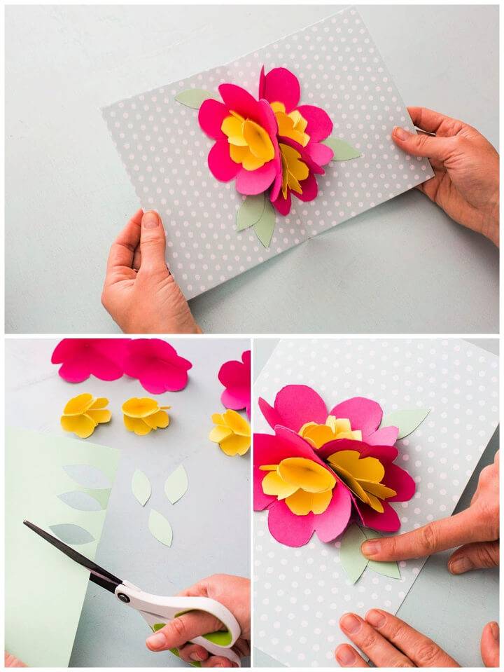 Surprise Mom With a Pop Up DIY Card