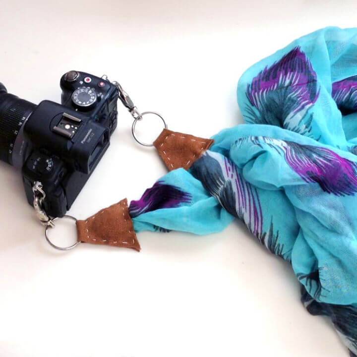 Upcycle an Old Scarf Into a Cool Camera Strap