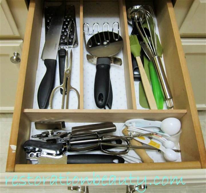 Wooden Drawer Organizing Dividers