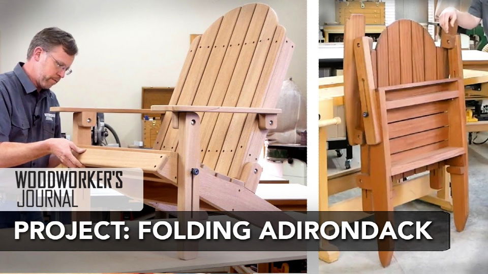 Free Folding Adirondack Chair Plans