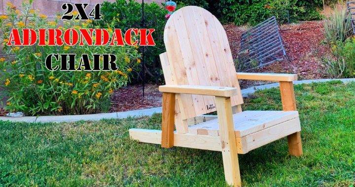 5 Free Folding Adirondack Chair Plans ⋆ DIY Crafts