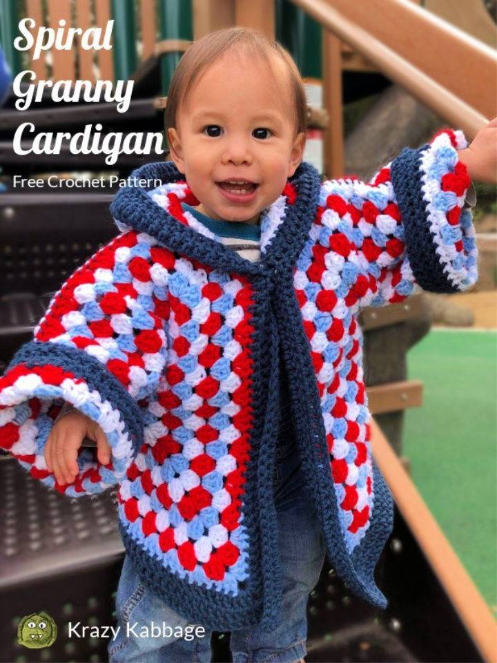 hexagon crochet cardigan pattern