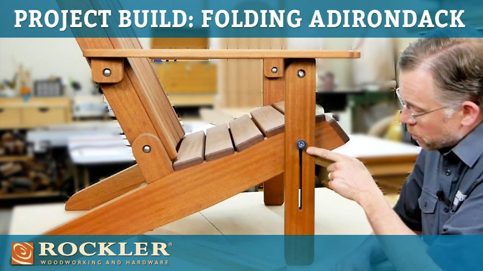 Folding Adirondack Chair Templates