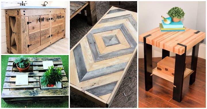 60 Pallet Table Ideas Out Of Recycled Wooden Pallets Diy Crafts - Diy Pallet Wood Table Top Ideas