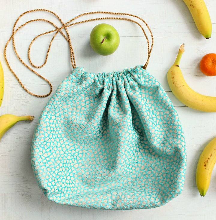 Make Your Own Drawstring Lunch Bag