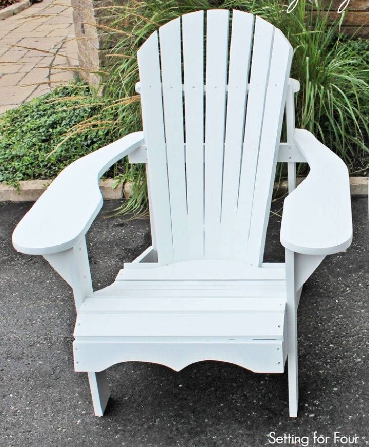 Easy DIY Wood Adirondack Chair