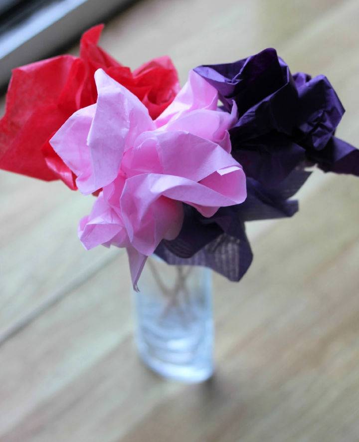 Handmade Tissue Paper Flower