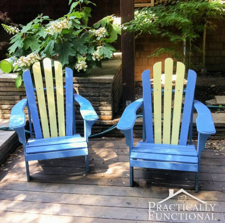 Make a Painted Adirondack Chair