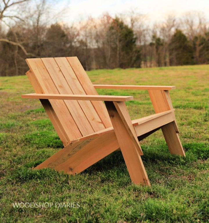 Modern DIY Adirondack Chair