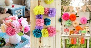 Tissue Paper Flowers for Beginners