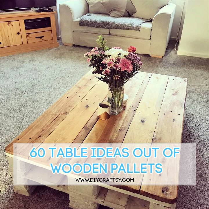60 Pallet Table Ideas Out Of Recycled Wooden Pallets Diy Crafts - Diy Pallet Wood Table Top
