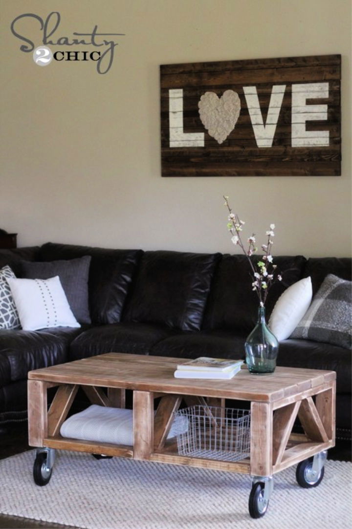 DIY Coffee Table Under $50