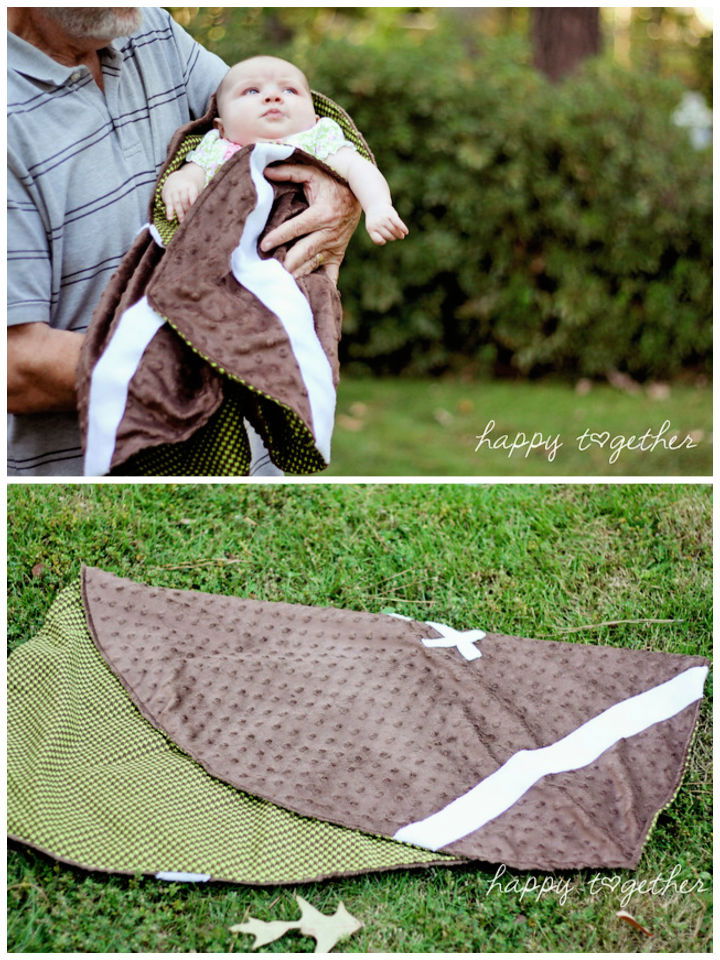 Cozy Football Blanket Pattern