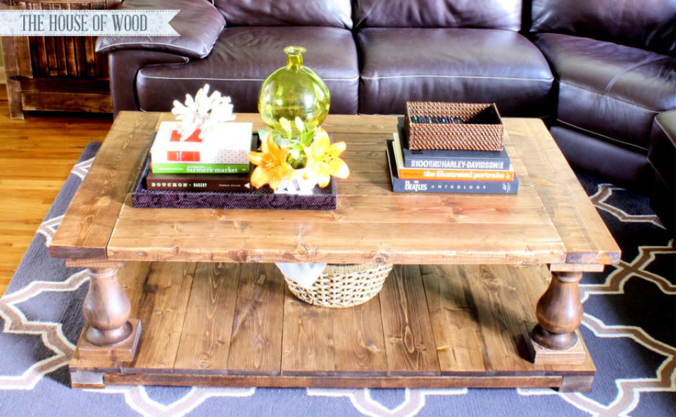 Build a Baluster Coffee Table