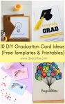 10 DIY Graduation Card Ideas (Free Templates &amp; Printables)