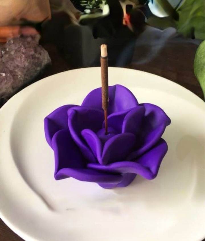 DIY Polymer Clay Incense Holder
