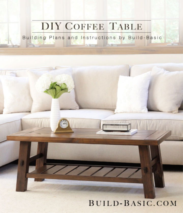 DIY Splayed Leg Coffee Table