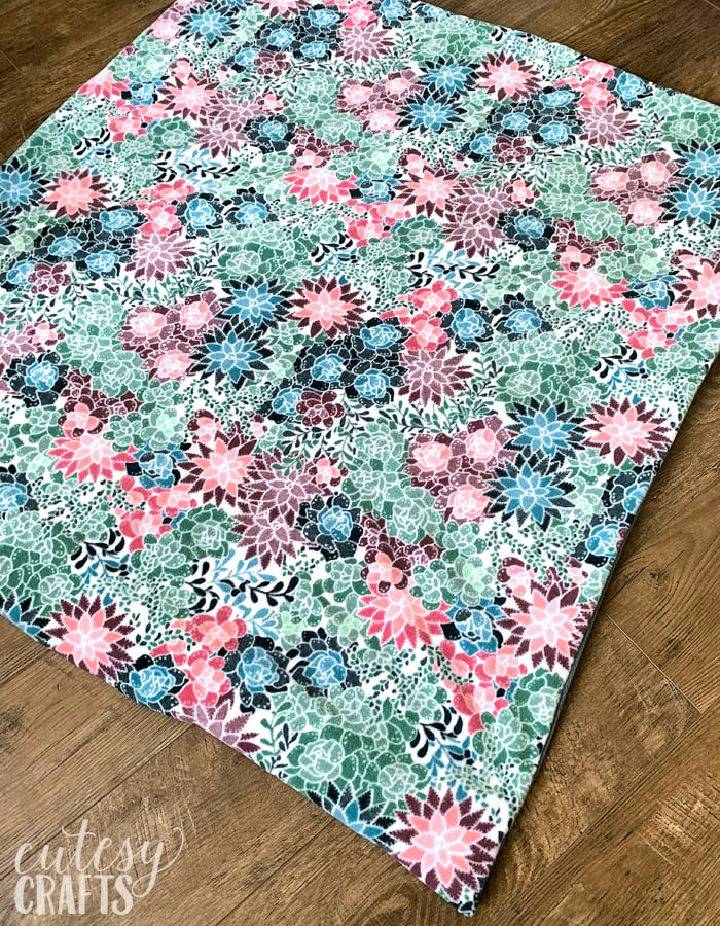 DIY Weighted Blanket Step by Step Instructions