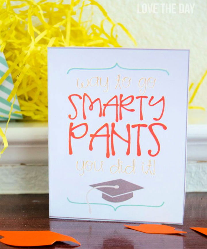 Free Printable Graduation Card