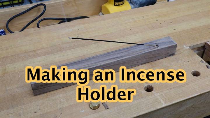 Handmade Incense Holder Tutorial