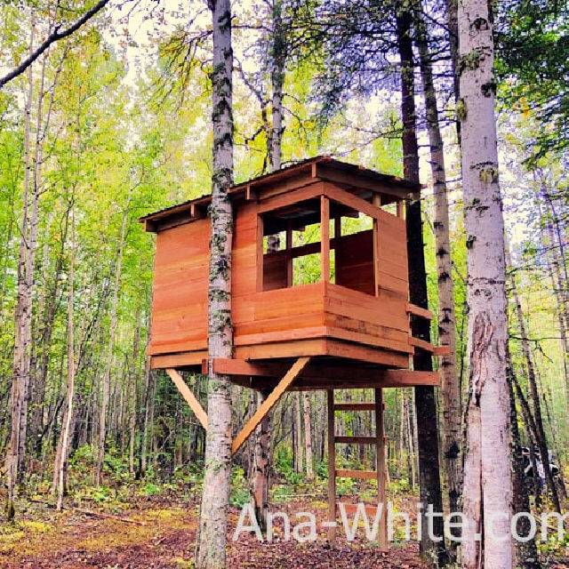 How to Make a Wooden Kids Treehouse
