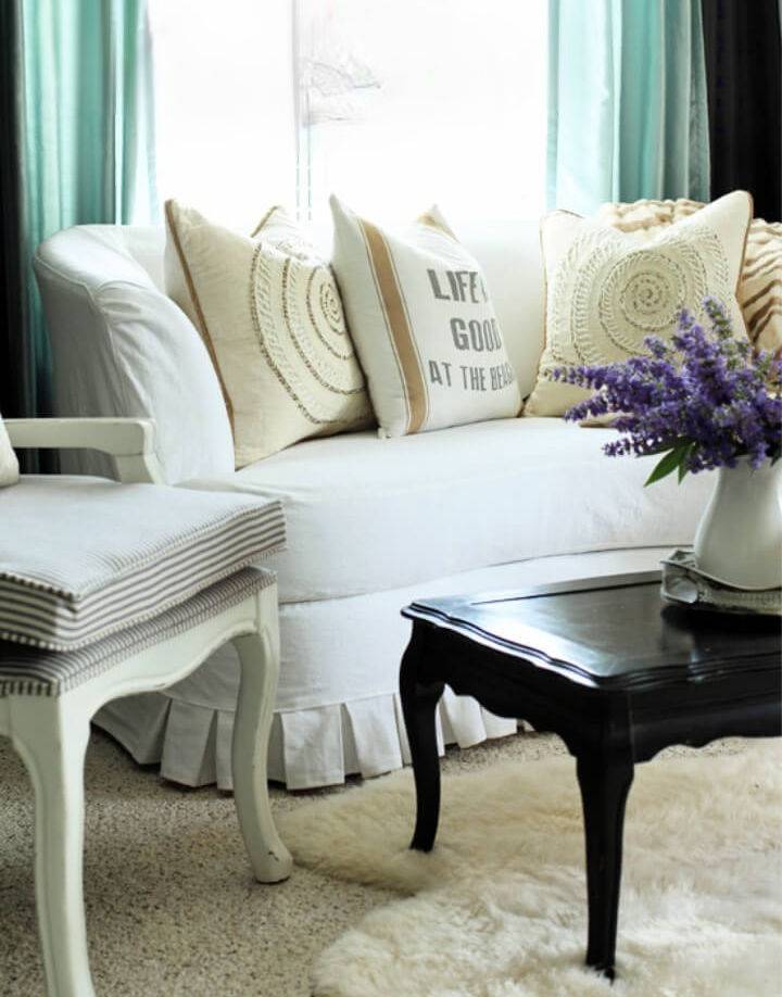 How to Sew a Sofa Slipcover